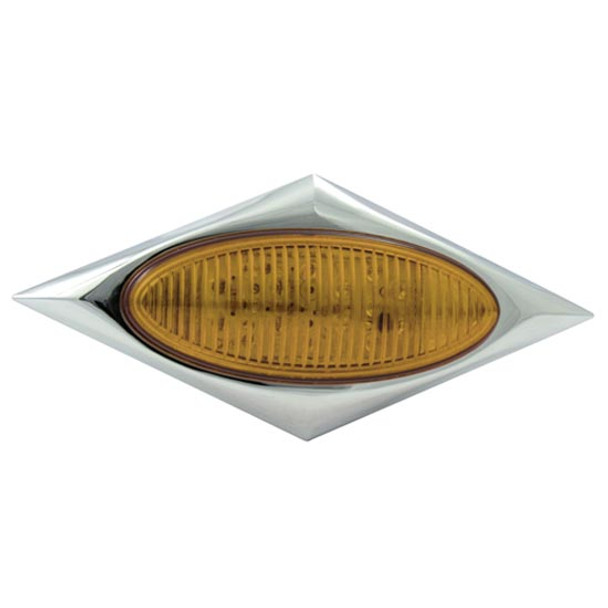 16 Diode Gen II Clearance Marker Light - Amber LED / Amber Lens