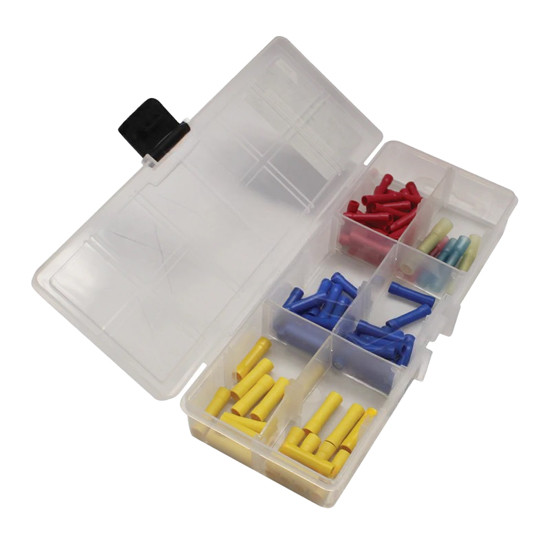 Electrical Kit Butt Connectors 76 PCS