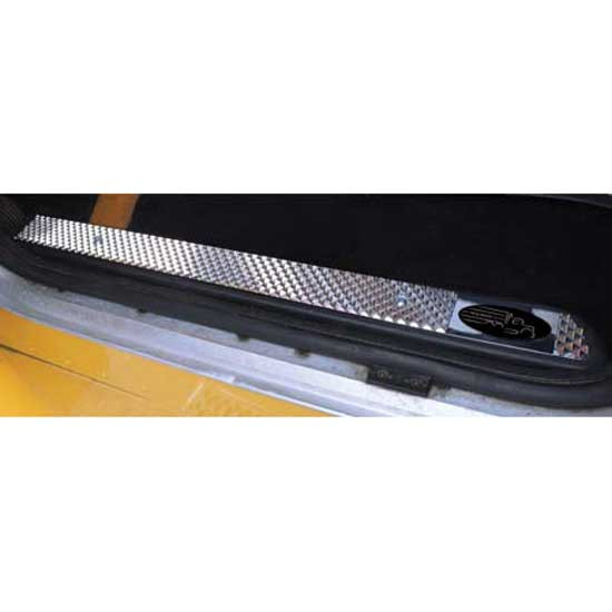 Billet Aluminum Door Sill / Kick Plates W/ Raised Diamond Pattern For Peterbilt 389 - 2 PC