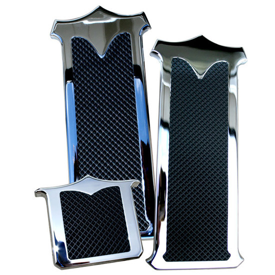 Peterbilt Chrome-Plated Billet Foot Pedal Set