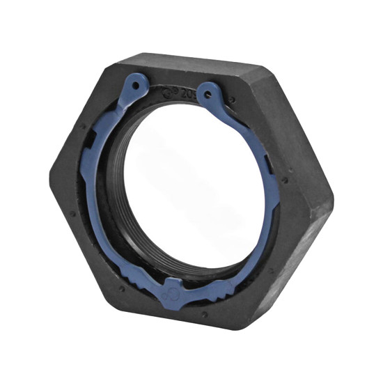 Unitized Spindle Nut 4.125 X 2-7/8 Inch-12 Thread For Mack Drive Axle 34K, 38K, 44K