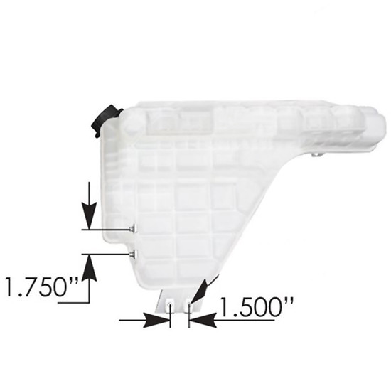 Coolant Reservoir 2512250C91, 4062312C1 For International 9900i 1999-2011