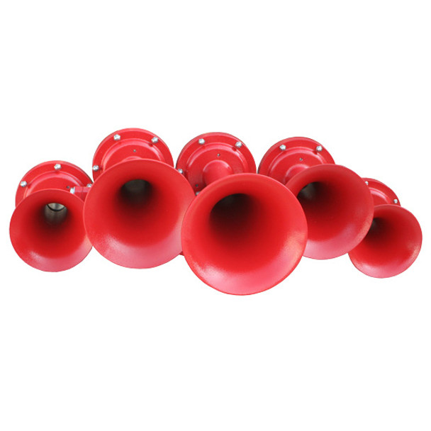 5 Trumpet Stacked Train Horn - Red