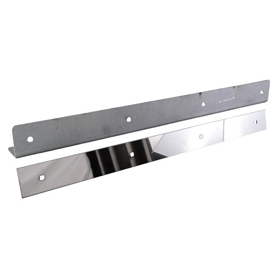 2 X 24 Top Flap Accent Trim With Hardware And Angle Mount Brackets
