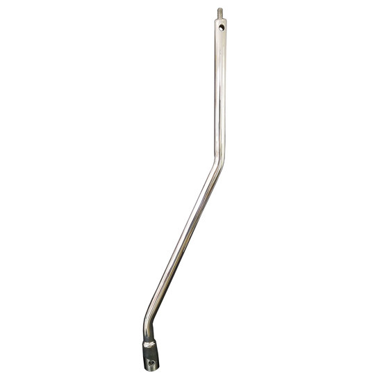 42 Inch Smooth TPHD Stainless Steel Double Bend Shift Tube W/ Bullet Inserts