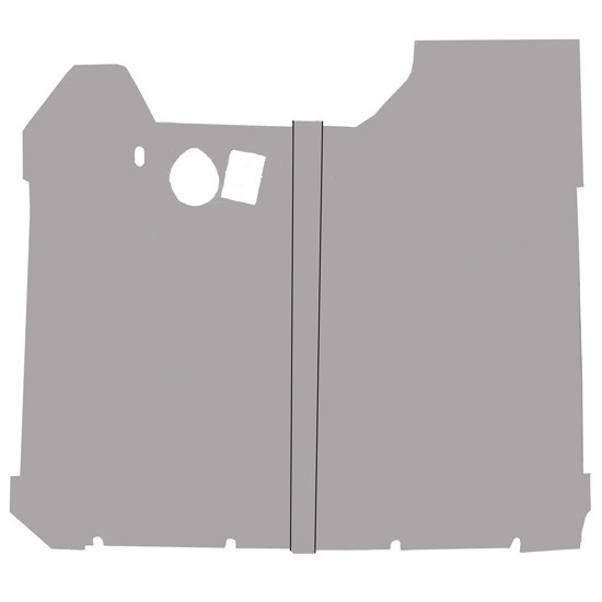 Smooth Aluminum Cab Flooring, By CSM For Peterbilt