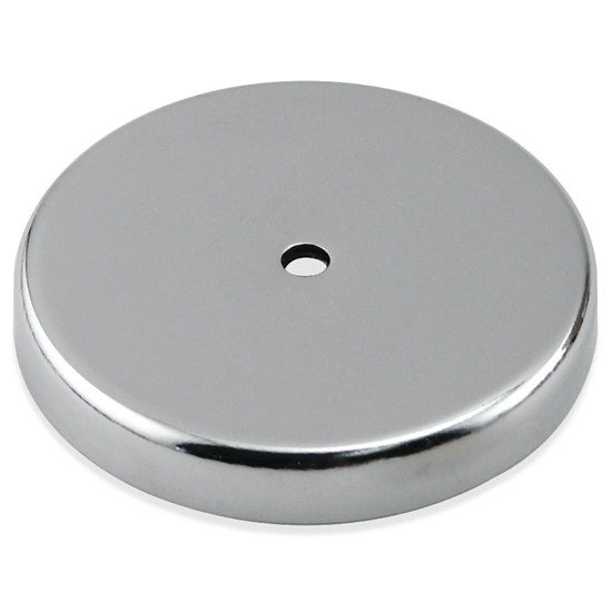 2.64 Inch Round Base Magnet With .25 Inch Center Attachment