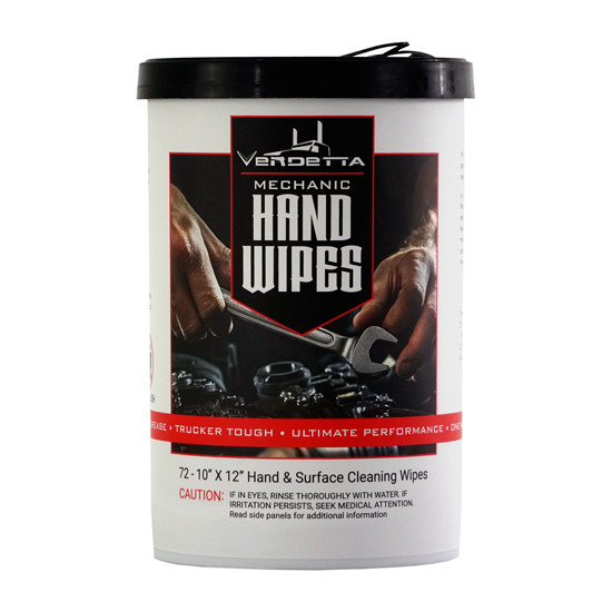 Vendetta Hand and Surface Cleaning Wipes – 70 Count with Dispenser