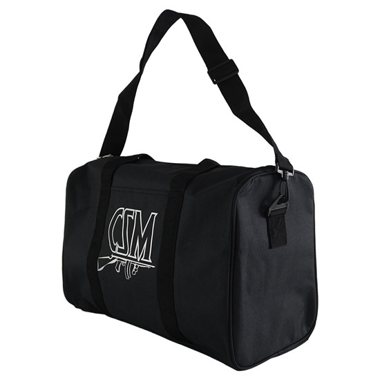 Medium CSM Logo Black Duffle Bag