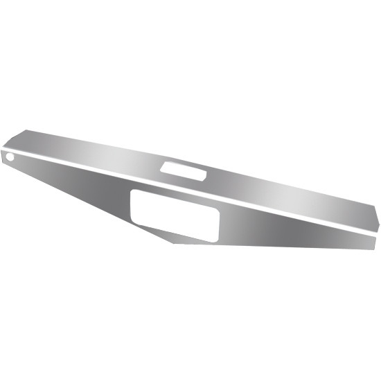 Turnpike Truck Trim SS Upper Headliner Console Trim For Peterbilt Flat Top 330, 377, 378, 379