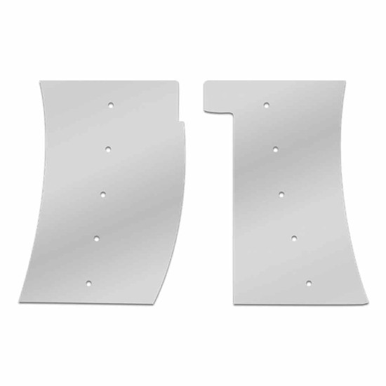 Deluxe Cowl Panels With Step DPF & 10 Rnd 3/4 Inch Holes For Peterbilt 389