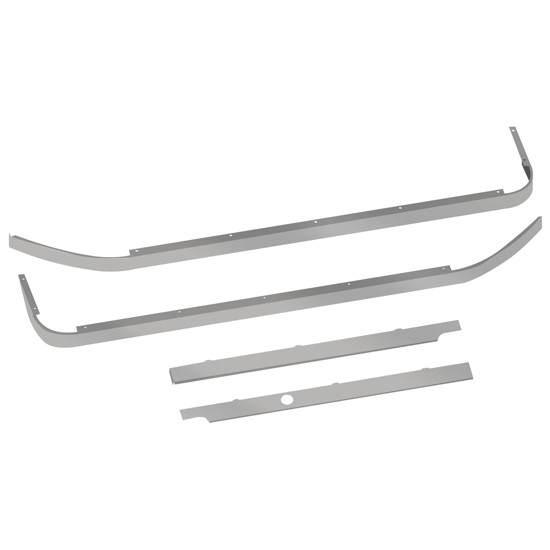 72 Inch Sleeper Panel Kit With Block Heater Hole For Peterbilt 579 Long Hood