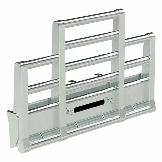 Herd Super Road Train Truck Guard With 16 Inch Bumper & 4 Inch Horizontal Rnd Tubes