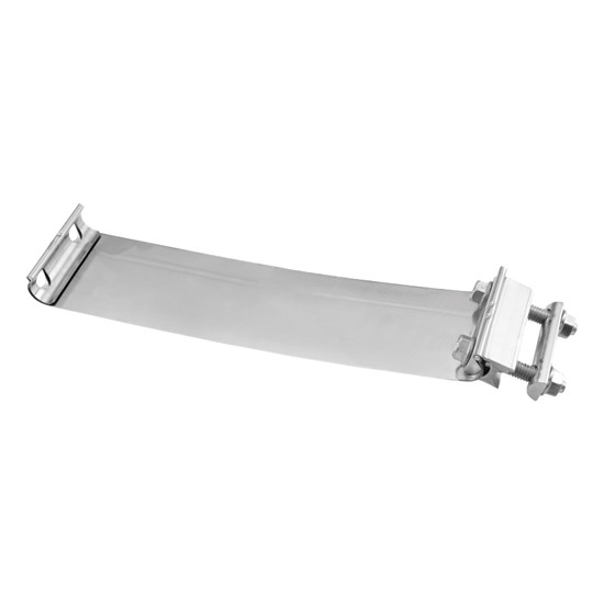 4 Inch Stainless Steel Flat Band Clamp - Easy Seal