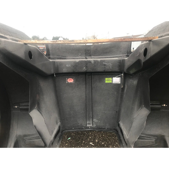 Jones Performance Fiberglass Hood Shell W/ 66 Inch Centerline & Fender, Replaces L29-1003, L29-1017 For Kenworth W900L Aerocab