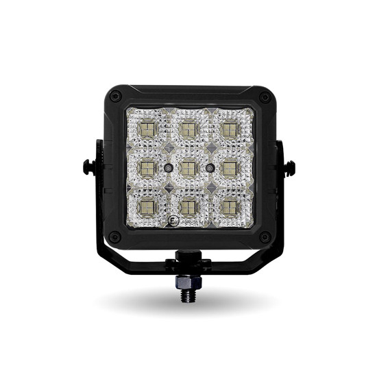 4.5 Inch Square 36 Diode Work light - Flood Beam - 21,600 Lumens