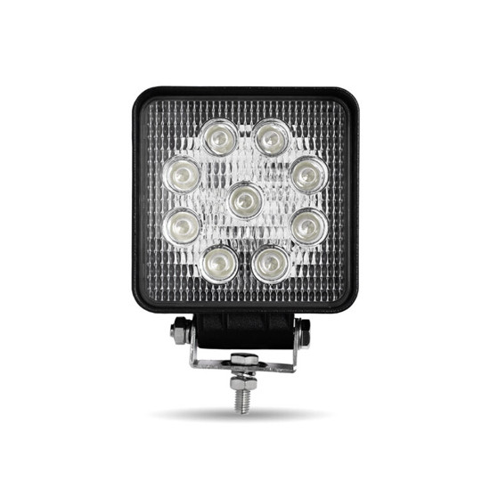 4.5 Inch Square 9 Diode Work light - Flood Beam - 1800 Lumens - 4