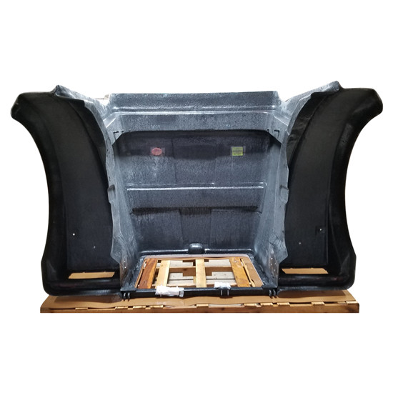 Jones Performance Fiberglass Hood Shell W/ 68 Inch Centerline & Fenders For Western Star 4964EX Constellation 132 Inch BBC