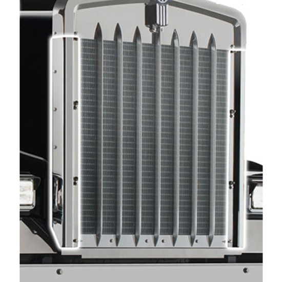 Pair of Side Grille Surround For Kenworth W900B 1982 to 2023