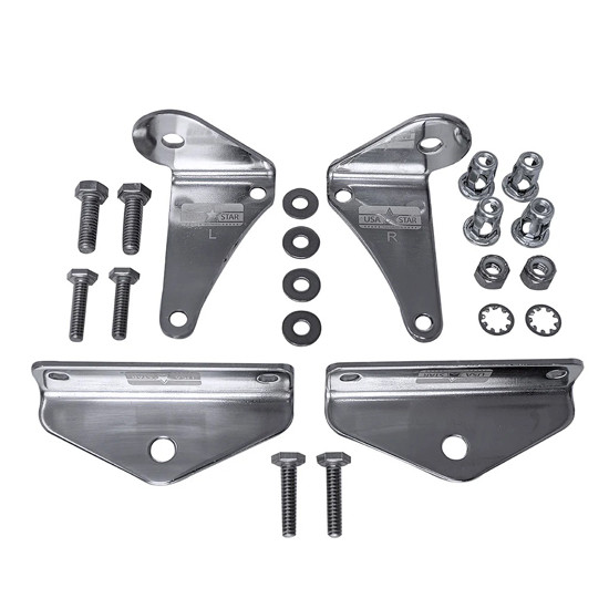 Driver & Passenger Side Mirror Bracket Set For Peterbilt