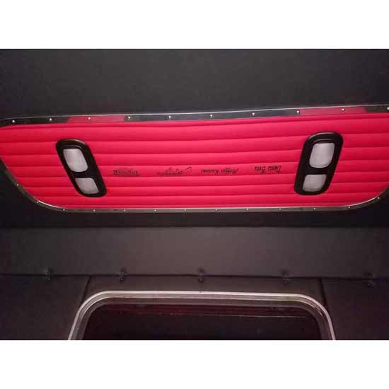 CSM Aluminum 36 Inch Sleeper Headliner Trim Ring For Peterbilt