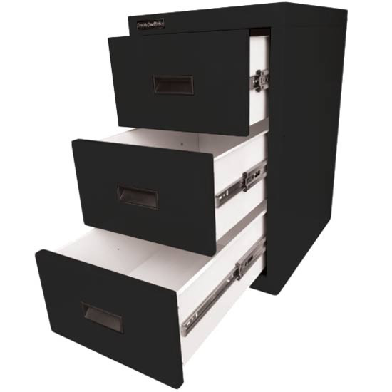 3 Drawer storage solution 14 X 24 X 18.5 Inch For Peterbilt