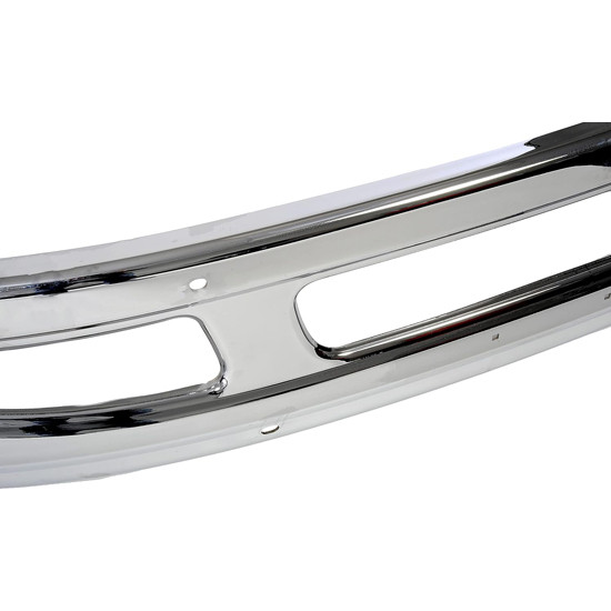 15 Inch Chrome Aerodynamic Bumper W/ Tow Hole For International