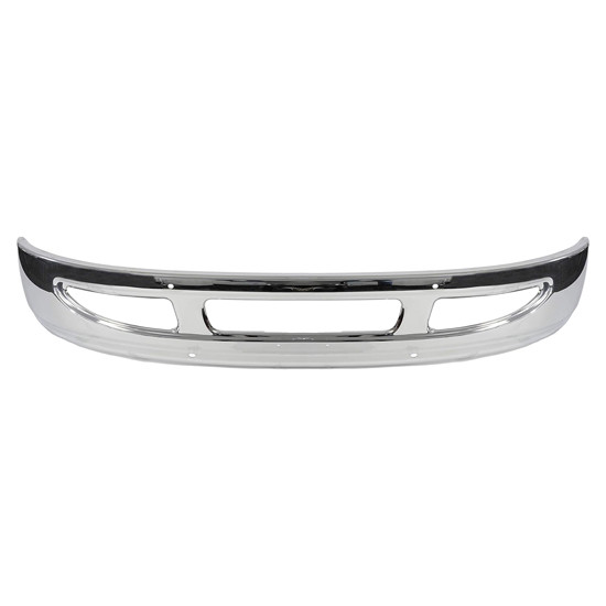 15 Inch Chrome Aerodynamic Bumper W/ Tow Hole For International