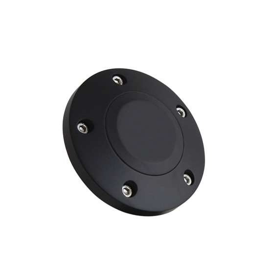 5 Hole Black Horn Button