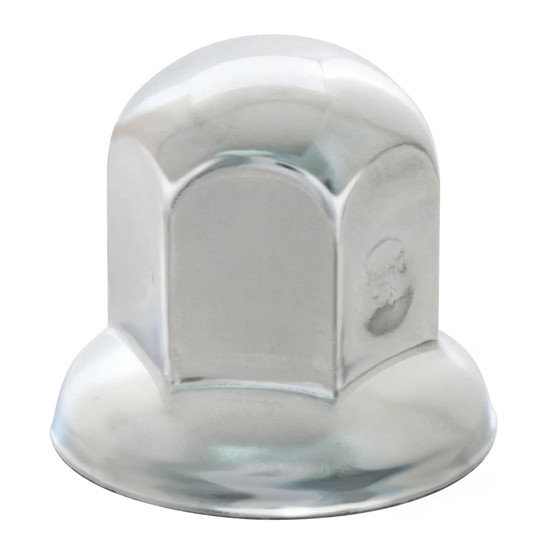 1-1/16 Inch Chrome Plated Steel Nut Cover W/ Flange
