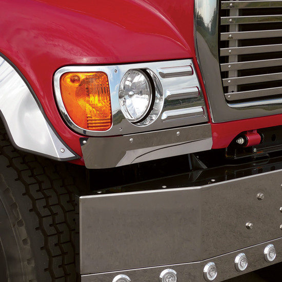 Stainless Steel Fender Guard For Mack CV713 Granite