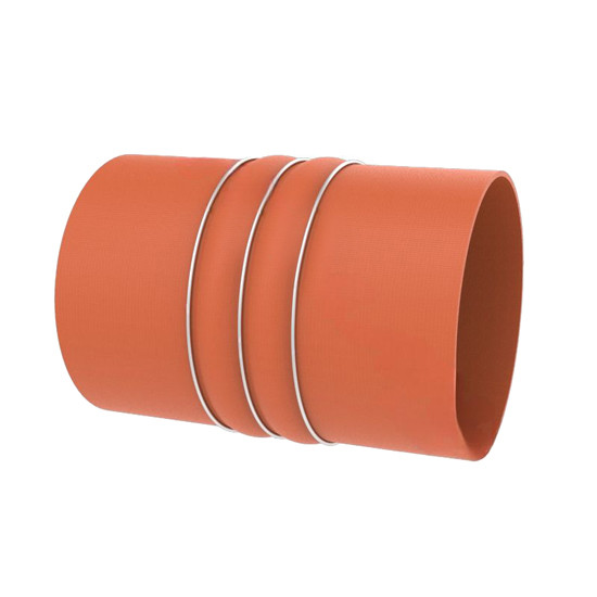 4 Inch ID X 6 Inch Poly CAC Connector Hose For International, Kenworth & Peterbilt