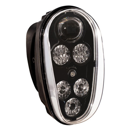 4 X 8 Inch Forklift Headlight- Clear LED For Forklift