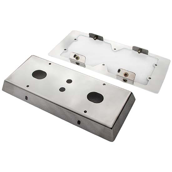 Stainless Steel Dome Light Cover For Peterbilt 375, 377, 378 & 379