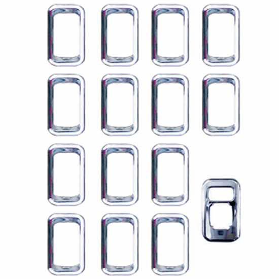 Dash Kit Breakdown Rocker Switch Covers For Peterbilt 2006-Newer - 0739-PB06-3