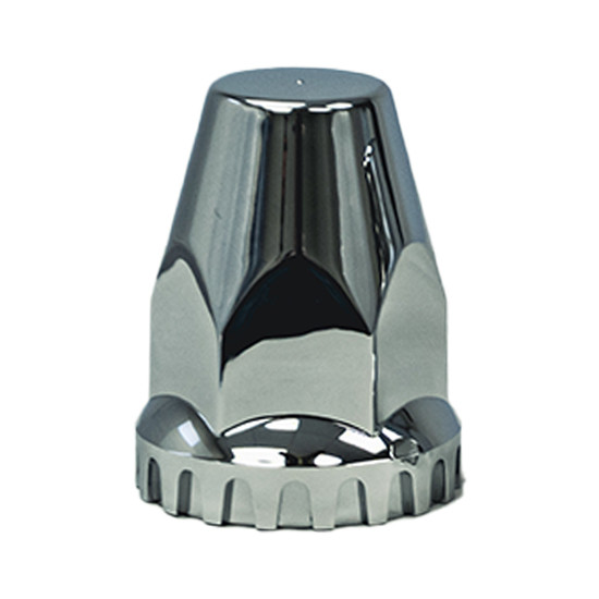 33MM X 2-3/4 Inch Chrome Plastic Nut Cover- 60 Pack