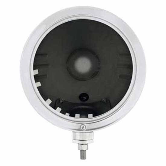 304 Stainless Steel Billet Headlight Housing W/ Embossed Strip For Peterbilt 359, 378, 379, 388, 389