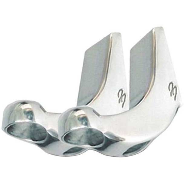 Peterbilt 379, 378, 359, 388, 389, 389 Glider Polished Aluminum Headlight Brackets