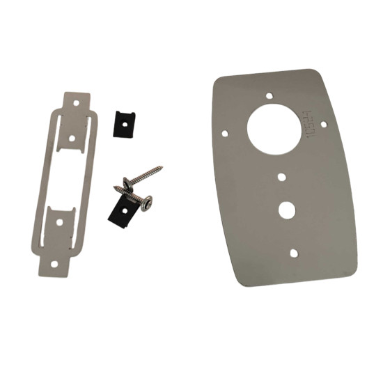 Stainless Steel Headliner Dome Light W/ Watermelon Light & Toggle Switch Hole For Kenworth T680/880 & Peterbilt 579/589