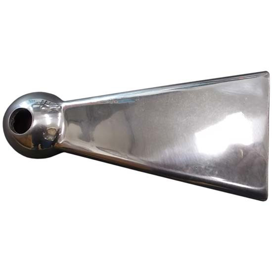 Peterbilt 359, 379 Polished Aluminum Mounting Bracket For Dual Square Headlights By BESTfit