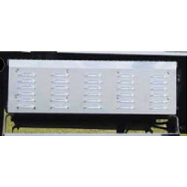 42.8 Inch Stainless Steel Louvered Battery & Tool Box Cover For Freightliner Classic XL