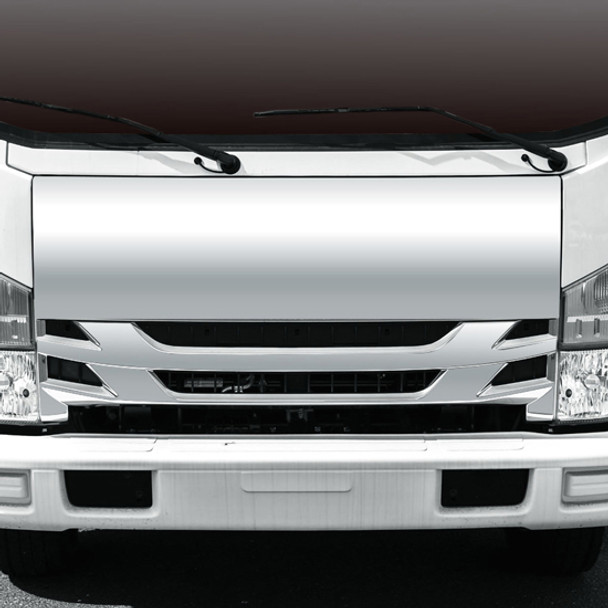 Chrome Plated Steel Front Panel Assembly For Isuzu NPR