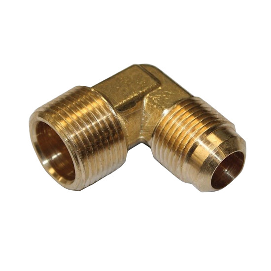 Brass Male Elbow 5/8 Inch SAE X 3/4 Inch Pipe Replaces 149F1012