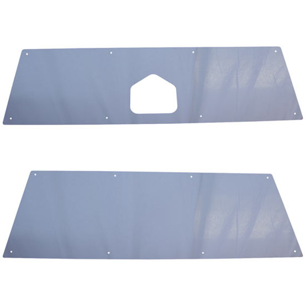 CSM SS Permit Panels For Battery & Tool Box Cover For Peterbilt 378, 379