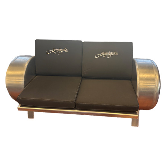 CSM Peterbilt Fuel Tank Couch With Cushions