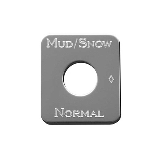 Stainless Steel Mud/ Snow Switch Plate
