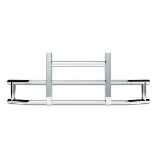 Stainless Steel HighwayShield I25 Grille Guard & Bracket Kit For Kenworth T680