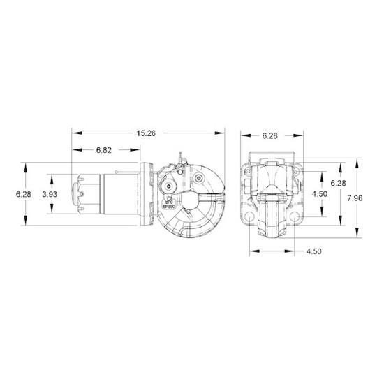 Steel 50 Ton Heavy Duty Swivel Type Pintle Hook