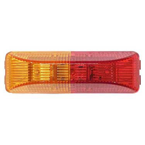 4 X 1.25 Inch Amber Rectangle Marker/ Clearance LED Light
