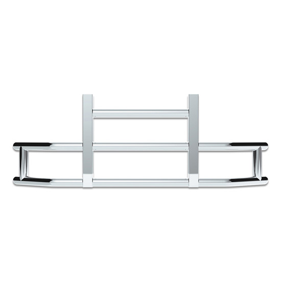 Stainless Steel HighwayShield I25 Grille Guard & Bracket Kit For Volvo VNL Gen II